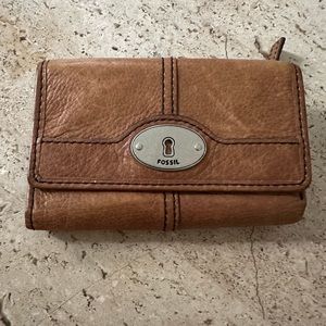 Fossil leather wallet